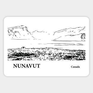 Nunavut Canada Magnet